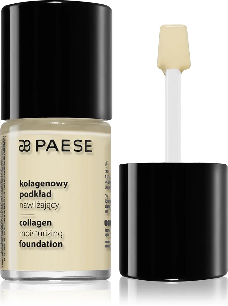 Paese Collagen - Увлажняющая основа с коллагеном, 30 мл, оттенок 300 N Vanilla
