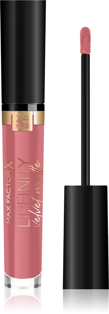 Max Factor Lipfinity Velvet Matte - Матовая жидкая помада, 3.5 мл, оттенок 020 Coco Creme