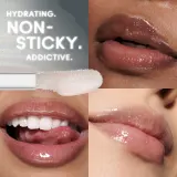 MAC Cosmetics Lipglass Air - Увлажняющий блеск для губ, 5 мл, оттенок Frosting — фото 3
