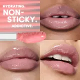 MAC Cosmetics Lipglass Air - Увлажняющий блеск для губ, 5 мл, оттенок Snobbish — фото 3