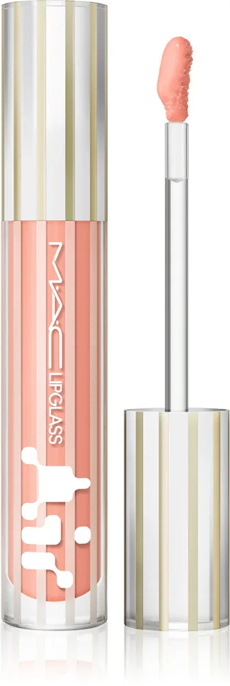 MAC Cosmetics Lipglass Air - Увлажняющий блеск для губ, 5 мл, оттенок Behaved