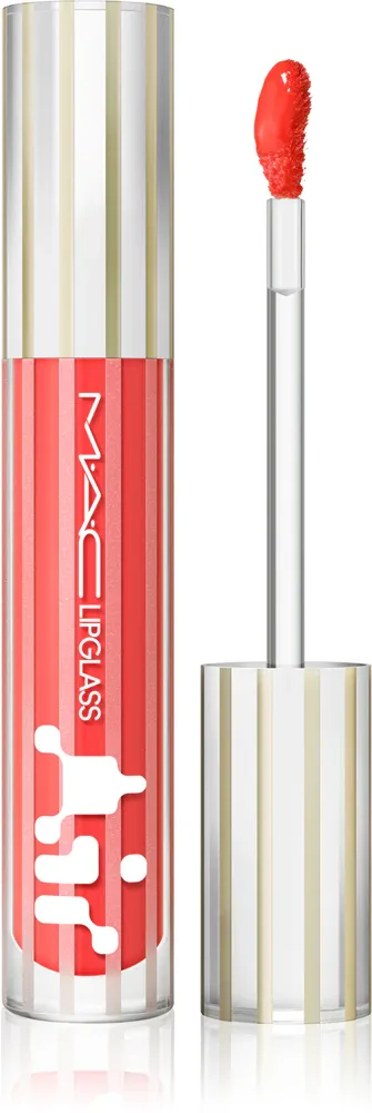 MAC Cosmetics Lipglass Air - Увлажняющий блеск для губ, 5 мл, оттенок Spritz