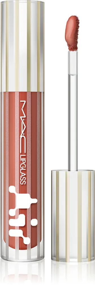 MAC Cosmetics Lipglass Air - Увлажняющий блеск для губ, 5 мл, оттенок Casual