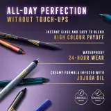 Max Factor Masterpiece Wow Liner Waterproof - Водостойкий карандаш для глаз, оттенок 310 Sable Black — фото 5