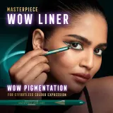 Max Factor Masterpiece Wow Liner Waterproof - Водостойкий карандаш для глаз, оттенок 310 Sable Black — фото 7