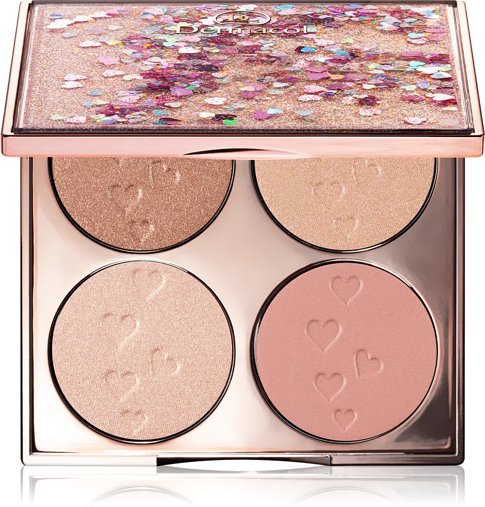 Dermacol Compact Contour - Палетка многофункциональная для лица, 10 г