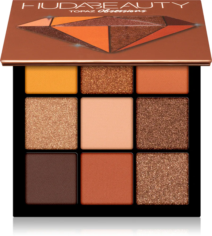Huda Beauty Topaz Obsessions - Палетка теней для век: палетка теней для век, 8.4 г