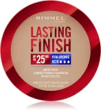 Rimmel Lasting Finish 25H - Пудра в компакте SPF 20, 7 г, оттенок 007 Golden Beige — фото 1