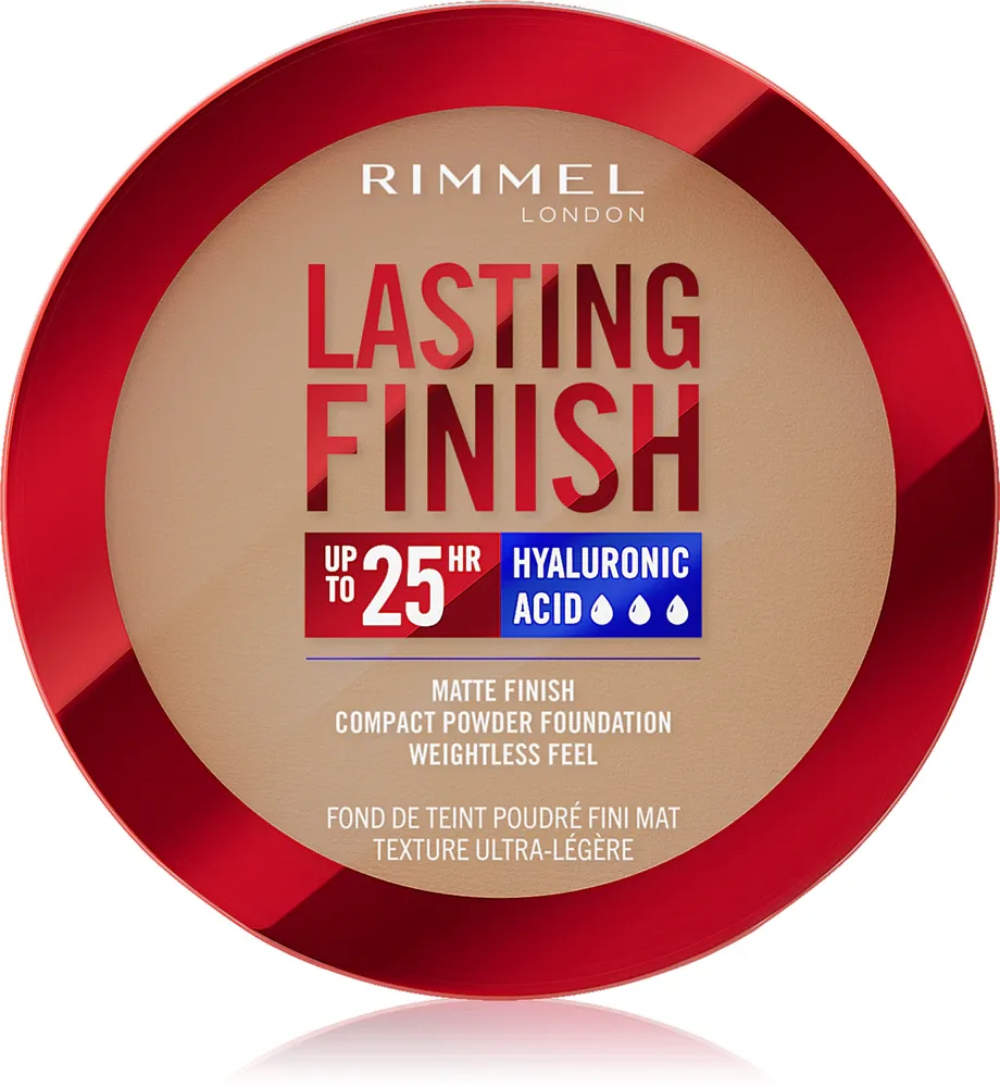 Rimmel Lasting Finish 25H - Пудра в компакте SPF 20, 7 г, оттенок 008 Soft Beige