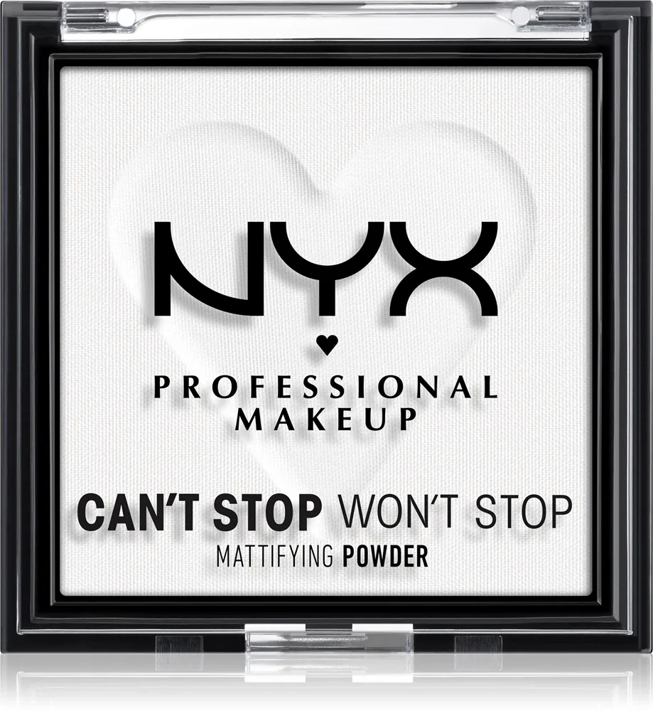NYX Professional Makeup Can't Stop Won't Stop Mattifying Powder - Пудра матирующая, 6 г, оттенок 11 Bright Translucent
