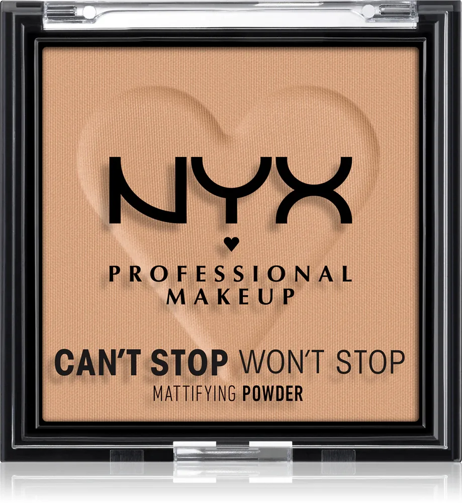 NYX Professional Makeup Can't Stop Won't Stop Mattifying Powder - Пудра матирующая, 6 г, оттенок 06 Tan