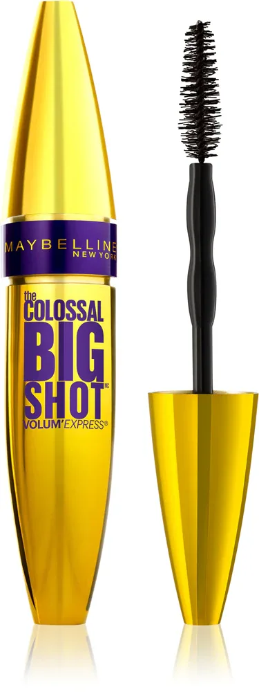 MAYBELLINE NEW YORK The Colossal Big Shot - Тушь для увеличения объема ресниц, 9.5 мл, оттенок Very Black