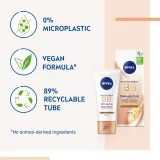 NIVEA BB Cream - Крем для лица, 50 мл, оттенок Medium — фото 2