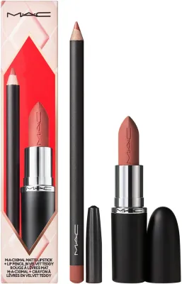 MAC Cosmetics Holiday Topsy-Teddy Lip Kit - Набор для губ