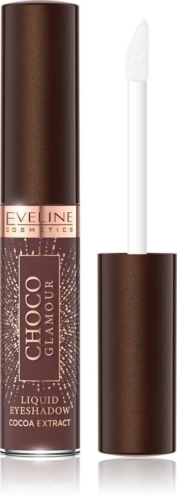 Eveline Cosmetics Choco Glamour - Тушь для ресниц в жидкой форме, 6.5 мл, оттенок 05