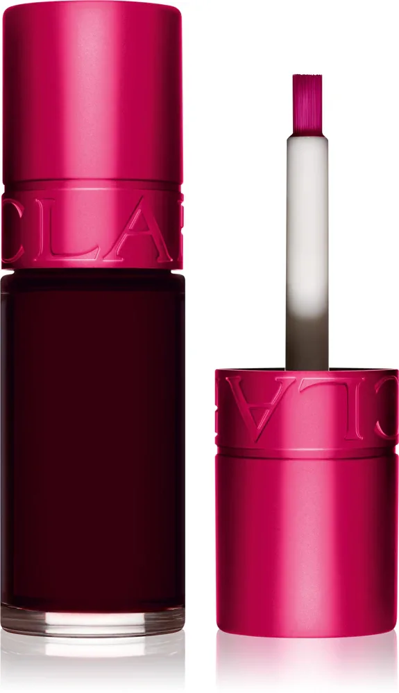 Clarins Water Lip Stain - Блеск для губ с матовым эффектом и увлажняющим действием, 7 мл, оттенок 04 violet water