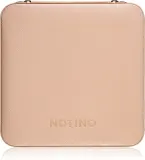 Шкатулка для украшений Notino Classy Collection Jewellery box пудрово-розовая, компактная, на молнии, 12,5 × 5 × 12,5 см Peach — фото 2