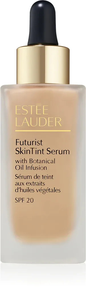 Estee Lauder Futurist SkinTint Serum Foundation With Botanical Oil Infusion SPF 20 - Тональная основа с SPF 20, 30 мл, оттенок 1C1 Cool Bone