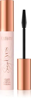 Eveline Cosmetics Sexy Eyes - Тушь для ресниц, утолщающая, подкручивающая и разделяющая