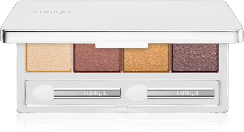 Clinique All About Shadow Quad - Палетка теней для век: палетка теней для век, 3.3 г, оттенок Morning Java - Shimmer