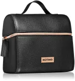 Кейс для косметики Notino Luxe Collection Make-up case чёрный, вместительный, на молнии, 18 × 17 × 12 см размер L размер L — фото 1
