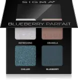 Sigma Beauty Quad - Палетка теней для век: палетка теней для век, 4 г, оттенок Blueberry Parfait — фото 1