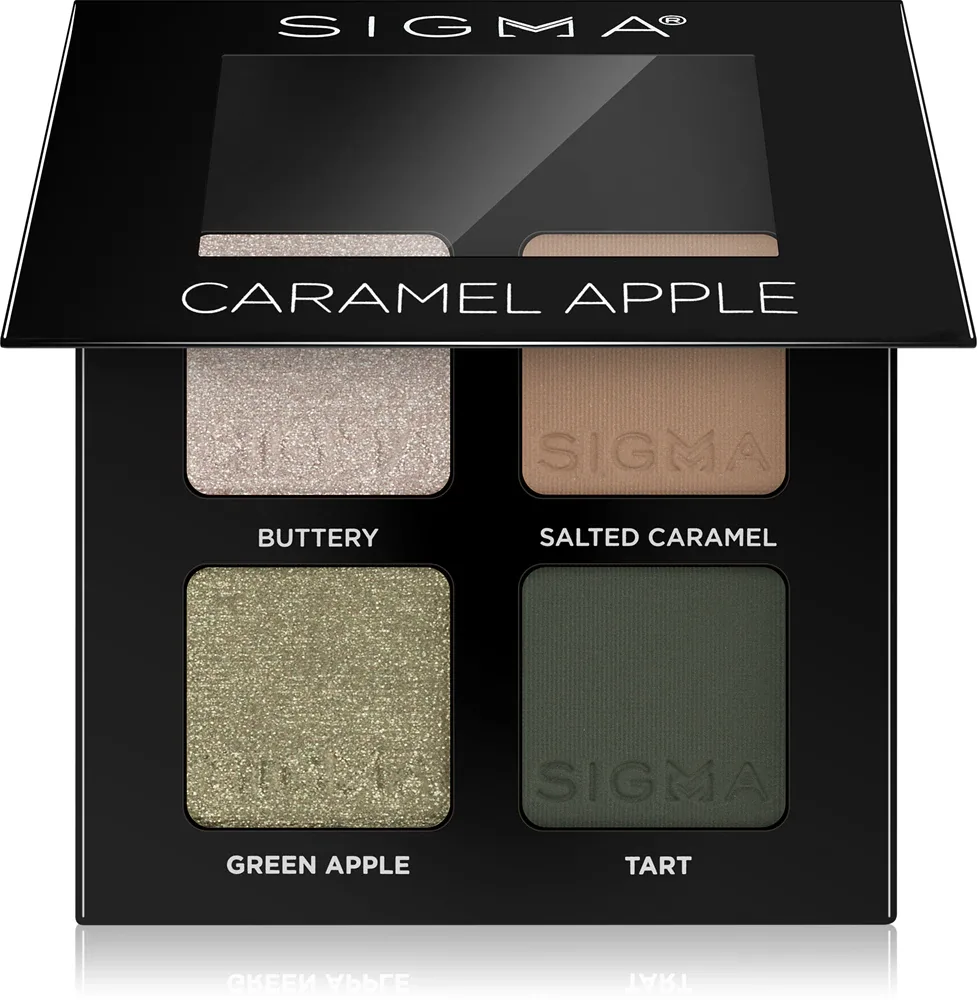 Sigma Beauty Quad - Палетка теней для век: палетка теней для век, 4 г, оттенок Caramel Apple