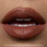 SKKN by Kim Make-up Soft Matte Lip Color - Матовая помада, 2.4 мл, оттенок NUDE 08 — фото 4