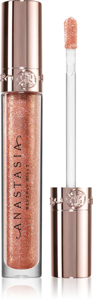 Блеск для губ Anastasia Beverly Hills Lip Gloss увлажняющий, с эффектом объёма, 4,5 мл, оттенок Amber Sparkle