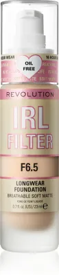 Makeup Revolution IRL Filter - Долговременное матирующее тональное средство, 23 мл
