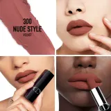DIOR Rouge Dior The Refill - Помада для губ с долгим действием, 3.5 г, оттенок 300 Nude Style Velvet — фото 2
