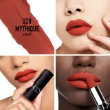 DIOR Rouge Dior The Refill - Помада для губ с долгим действием, 3.5 г, оттенок 228 Mythique Look Velvet — фото 2