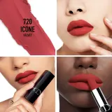 DIOR Rouge Dior The Refill - Помада для губ с долгим действием, 3.5 г, оттенок 720 Icone Velvet — фото 2