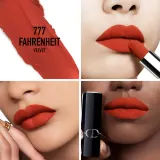 DIOR Rouge Dior The Refill - Помада для губ с долгим действием, 3.5 г, оттенок 777 Fahrenheit Velvet — фото 2