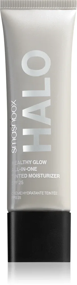 Smashbox Halo Healthy Glow All-in-One Tinted Moisturizer SPF 25 Mini - Тонирующий крем для лица с увлажняющим эффектом и SPF 25, 12 мл, оттенок Fair Light