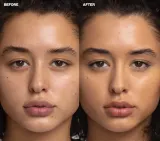 Smashbox Halo Healthy Glow All-in-One Tinted Moisturizer SPF 25 Mini - Тонирующий крем для лица с увлажняющим эффектом и SPF 25, 12 мл, оттенок Medium tan — фото 3