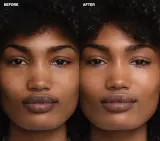 Smashbox Halo Healthy Glow All-in-One Tinted Moisturizer SPF 25 Mini - Тонирующий крем для лица с увлажняющим эффектом и SPF 25, 12 мл, оттенок Tan Dark — фото 3