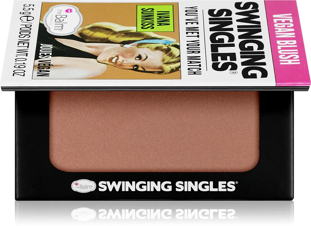 theBalm Swinging Singles Blush - Румяна в компакте, 5.5 г, оттенок Ivana Sunkiss