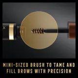 Max Factor 2000 Calorie Brow Sculpt - Гель для бровей, 4.5 мл, оттенок 002 Soft Brown — фото 8