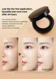 JUNG SAEM MOOL Essential Skin Nuder Longwear Cushion - Долговременный тональный фонд в губке SPF 50+ + наполнитель, 2 г, оттенок Fair Light — фото 3
