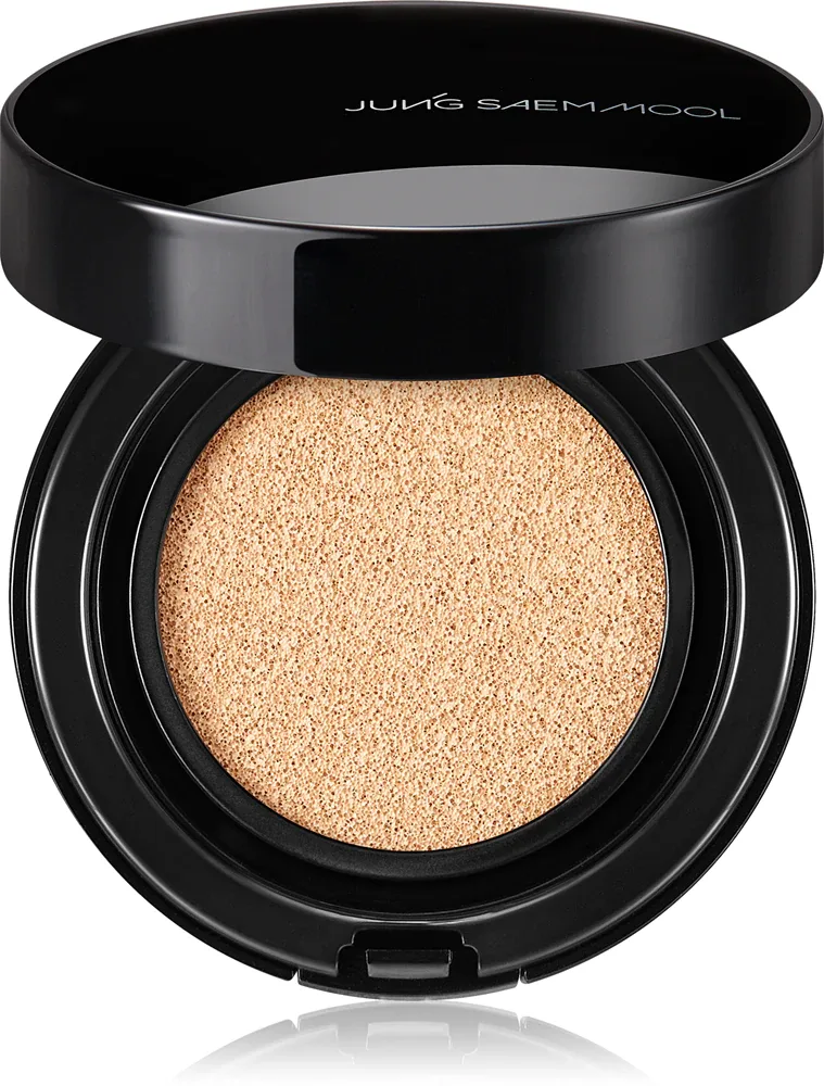 JUNG SAEM MOOL Essential Skin Nuder Longwear Cushion - Долговременный тональный фонд в губке SPF 50+ + наполнитель, 2 г, оттенок Light