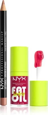NYX Professional Makeup Fat Oil Lip Drip - Блеск для губ, 2 шт