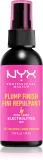 NYX Professional Makeup Plump Finish Setting Spray - Спрей для фиксации макияжа с витаминами, 60 мл — фото 1
