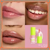 NYX Professional Makeup Gingerbaddie Land Fat Oil - Блеск для губ: набор подарочный для губ, 3 шт — фото 6