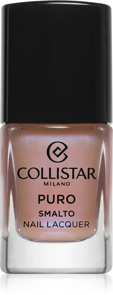 Collistar Puro Long-Lasting Nail Lacquer - Долговременный лак для ногтей, 10 мл, оттенок 919 Porcellana Beige
