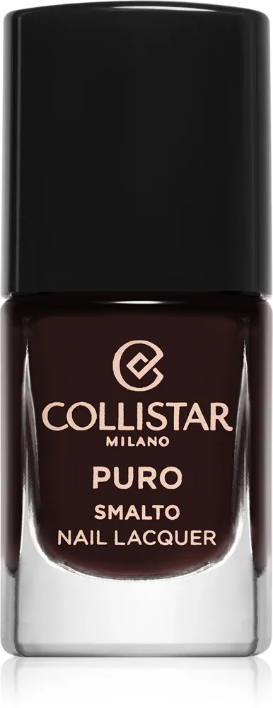 Collistar Puro Long-Lasting Nail Lacquer - Долговременный лак для ногтей, 10 мл, оттенок 581 Rossonero