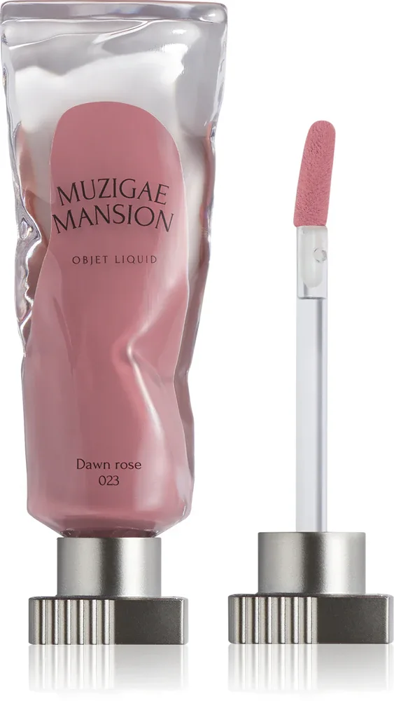 MUZIGAE MANSION Objet Liquid - Долговременная жидкая помада с матовым финишем, 6 мл, оттенок 023 Dawn Rose