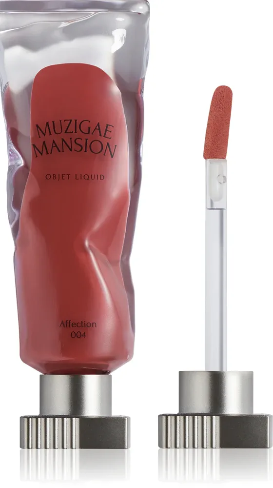 MUZIGAE MANSION Objet Liquid - Долговременная жидкая помада с матовым финишем, 6 мл, оттенок 004 Affection
