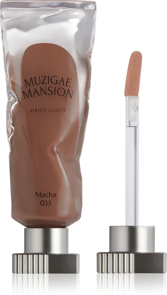 MUZIGAE MANSION Objet Liquid - Долговременная жидкая помада с матовым финишем, 6 мл, оттенок 033 Mocha
