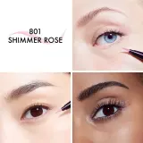 DIOR Diorshow Liquid Liner - Жидкая подводка для глаз в водостойком маркере, 0.55 мл, оттенок 801 Shimmer Rose — фото 2